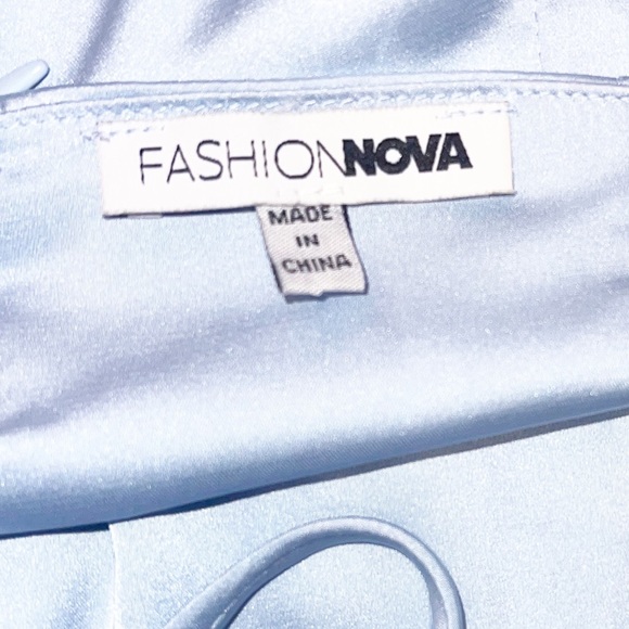 Fashion Nova satin mini dress - Picture 3 of 5